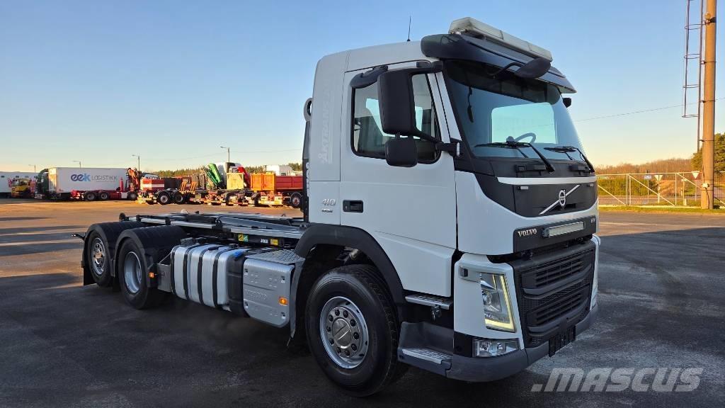 Volvo FM410 6x2*4 Sunkvežimiai su keliamuoju kabliu