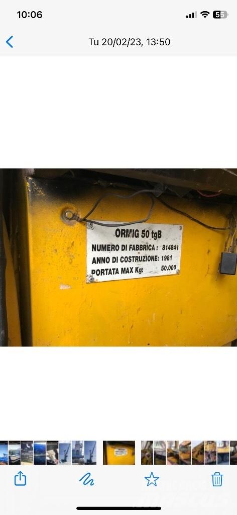 Ormig 50 ton Kiti kranai