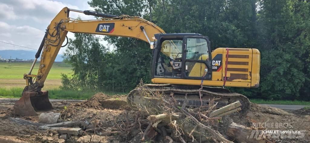 CAT 320 Vikšriniai ekskavatoriai