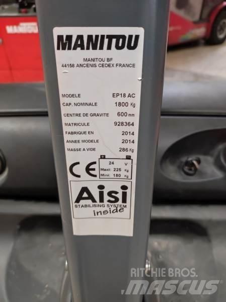 Manitou EP18 Savaeigiai rietuvai