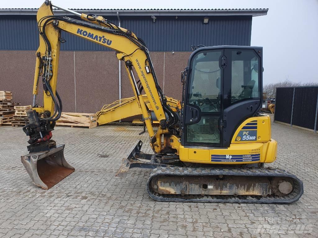 Komatsu PC55MR5 Mini ekskavatoriai < 7 t