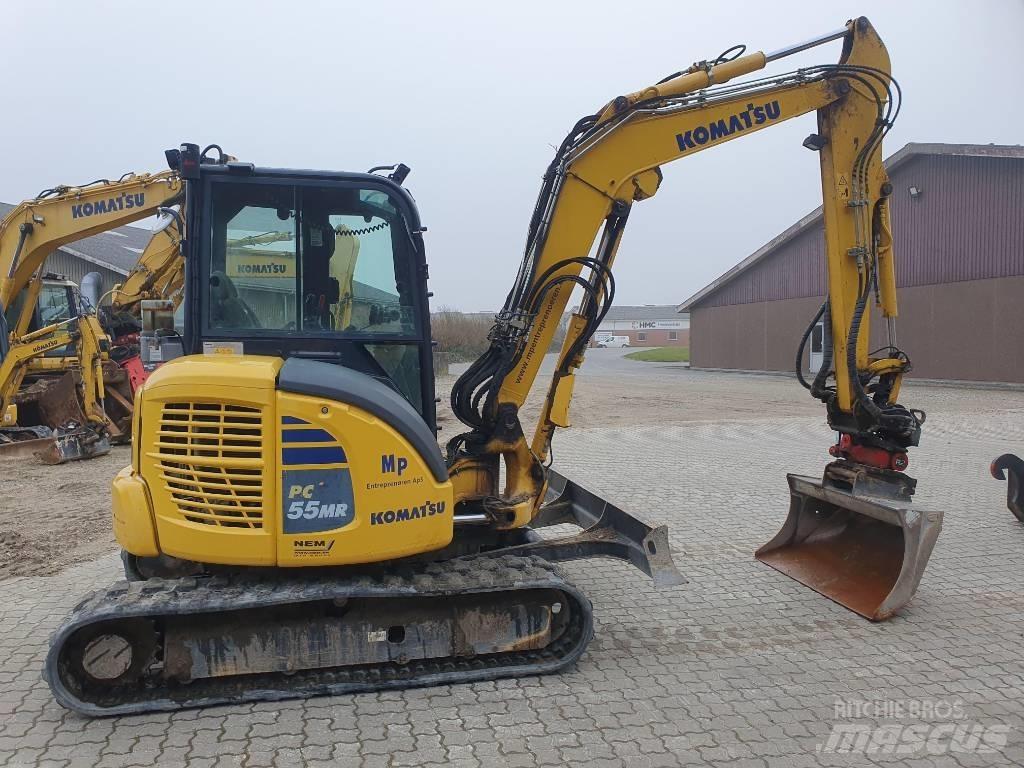 Komatsu PC55MR5 Mini ekskavatoriai < 7 t