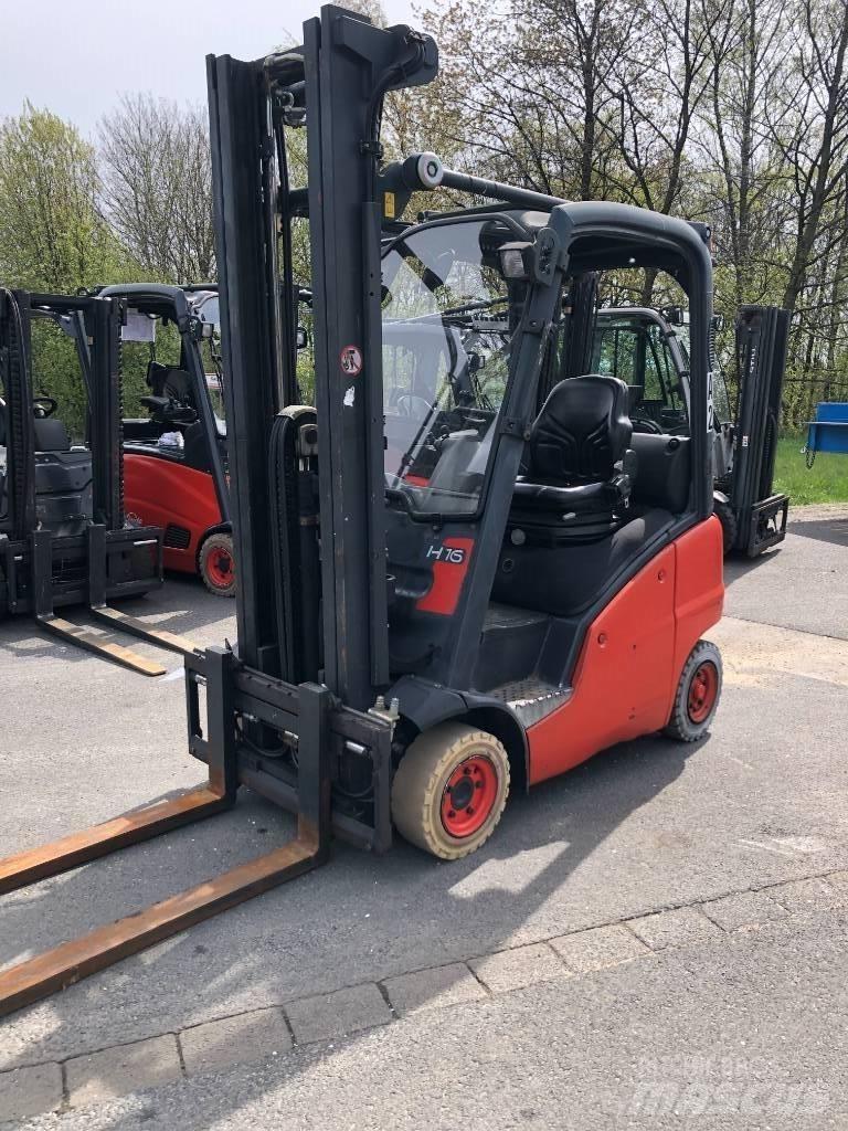 Linde H 16 T -01 LPG (dujiniai) krautuvai
