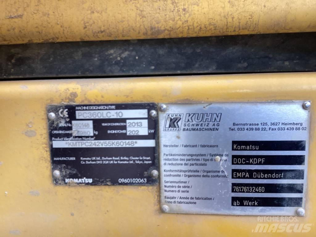 Komatsu PC 360 LC-10 Vikšriniai ekskavatoriai