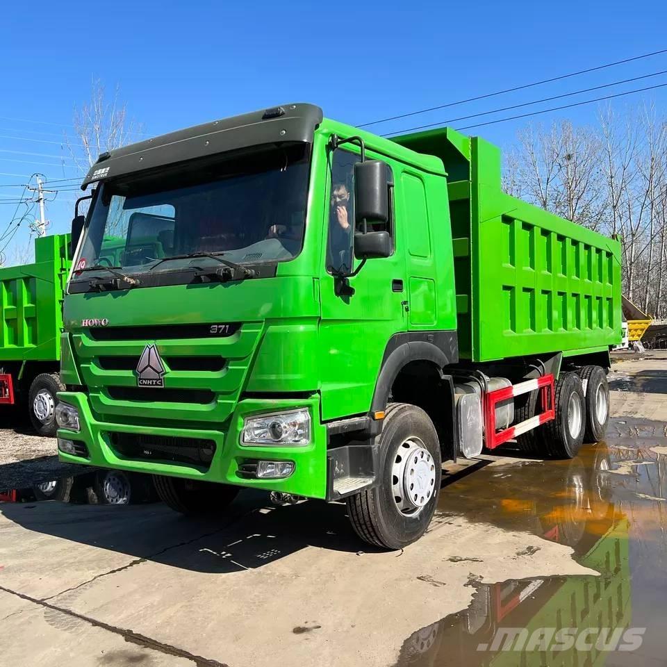 Howo 371 6x4 Savivarčių priekabų vilkikai