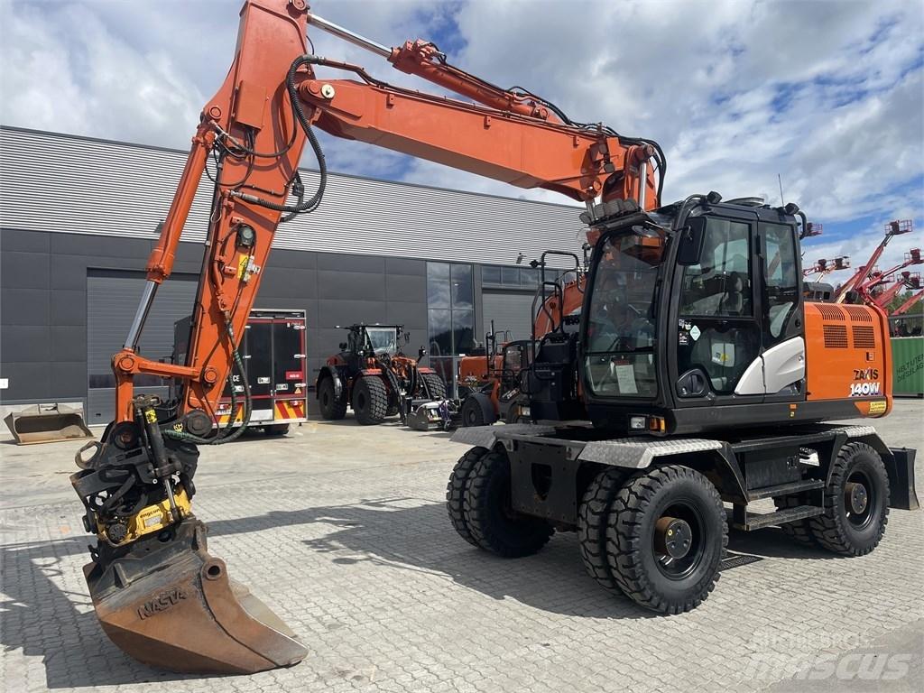 Hitachi ZX 140 W-6 Ratiniai ekskavatoriai