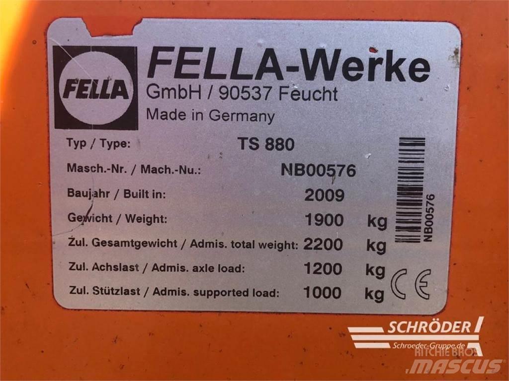 Fella TS 880 Pradalges formuojantys padargai