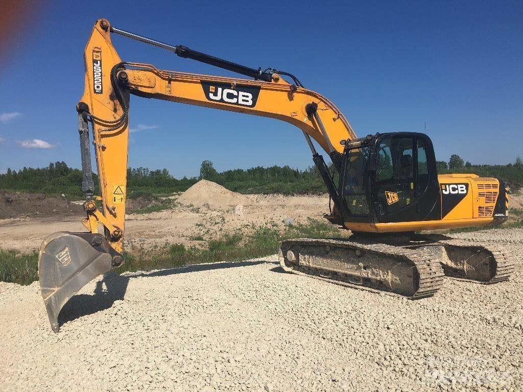 JCB JS 220 Vikšriniai ekskavatoriai