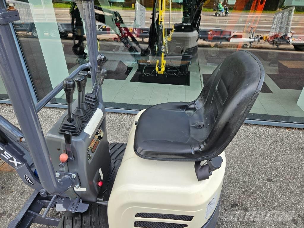 Terex TC 10 Mini ekskavatoriai < 7 t