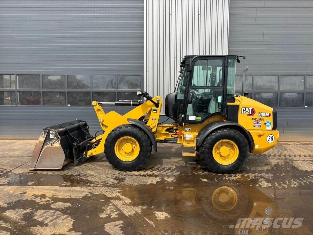 CAT 908M Naudoti ratiniai krautuvai