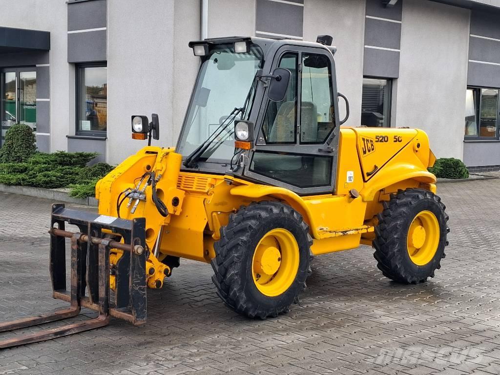 JCB 520-50 Teleskopiniai krautuvai žemės ūkiui
