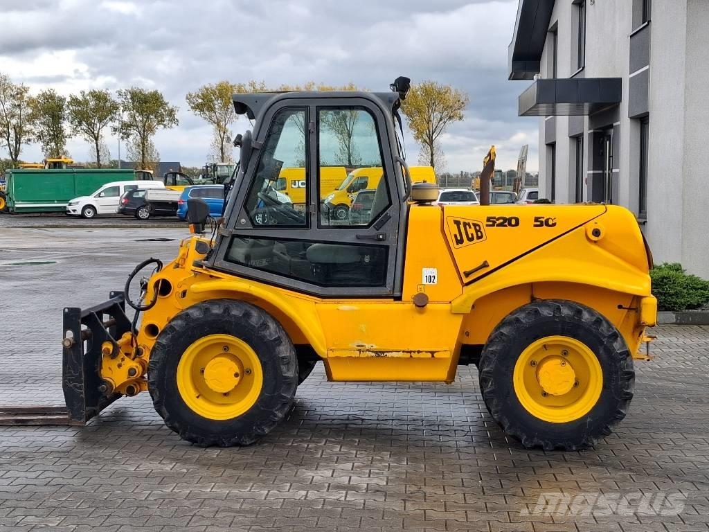 JCB 520-50 Teleskopiniai krautuvai žemės ūkiui