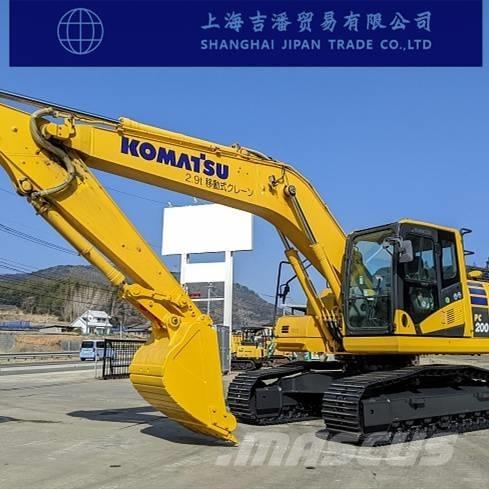 Komatsu PC 200 Vikšriniai ekskavatoriai