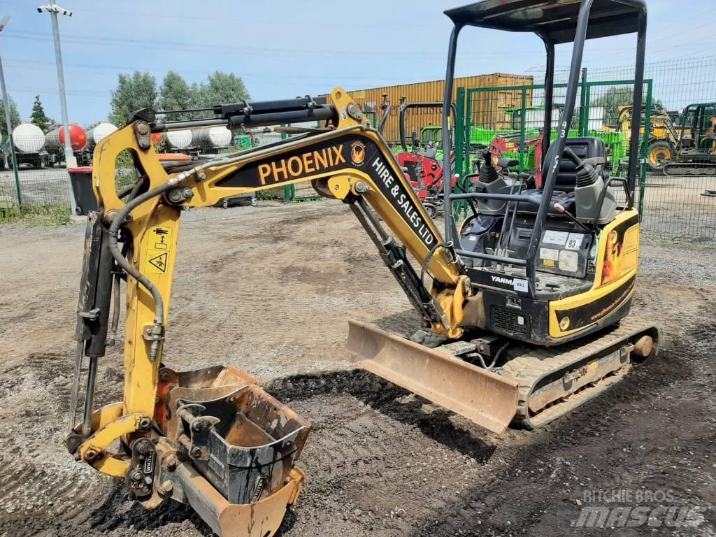 Yanmar Vio 17 Mini ekskavatoriai < 7 t