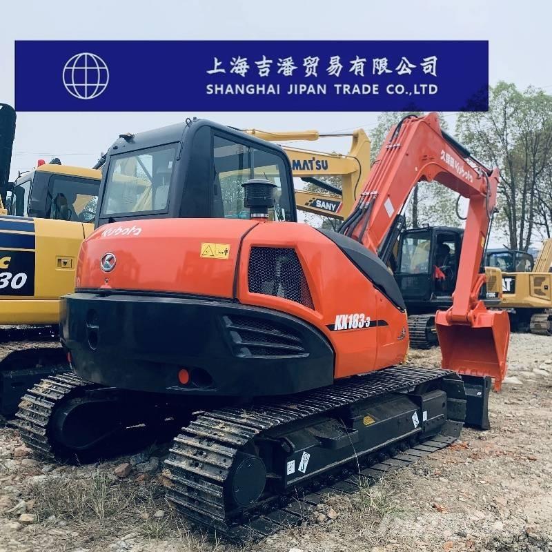 Kubota KX 183 Vidutinės galios ekskavatoriai 7-12 t