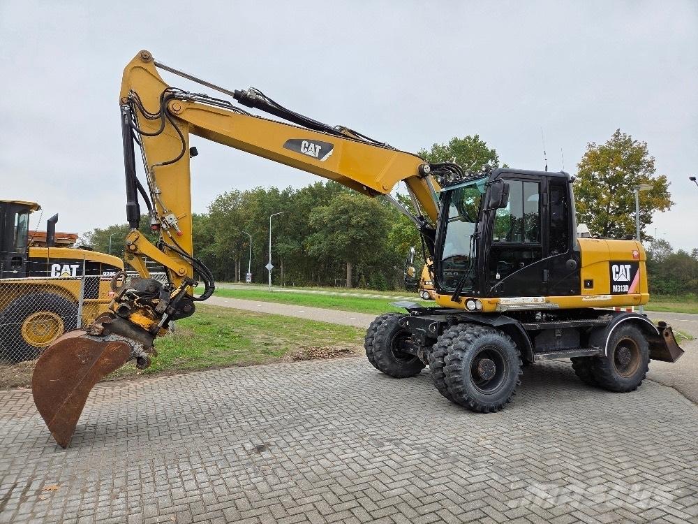 CAT M313D Ratiniai ekskavatoriai