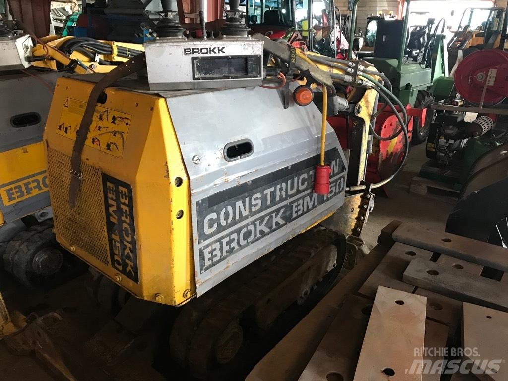 Brokk BM150E Mini ekskavatoriai < 7 t