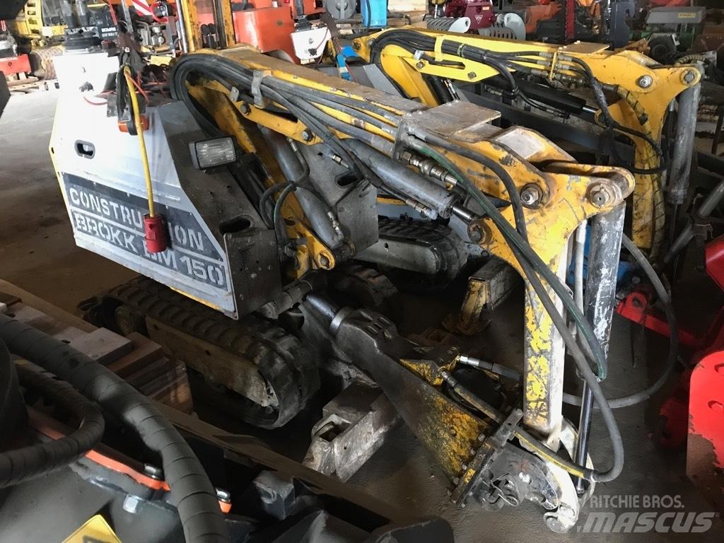 Brokk BM150E Mini ekskavatoriai < 7 t