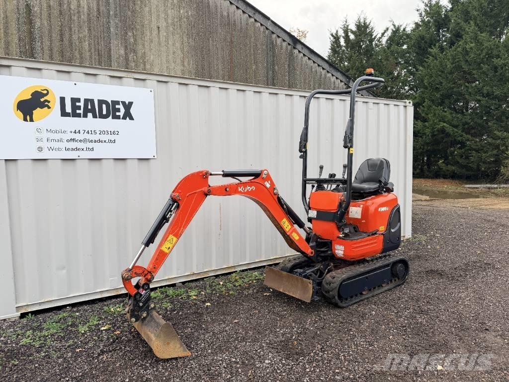 Kubota K 008-3 Mini ekskavatoriai < 7 t