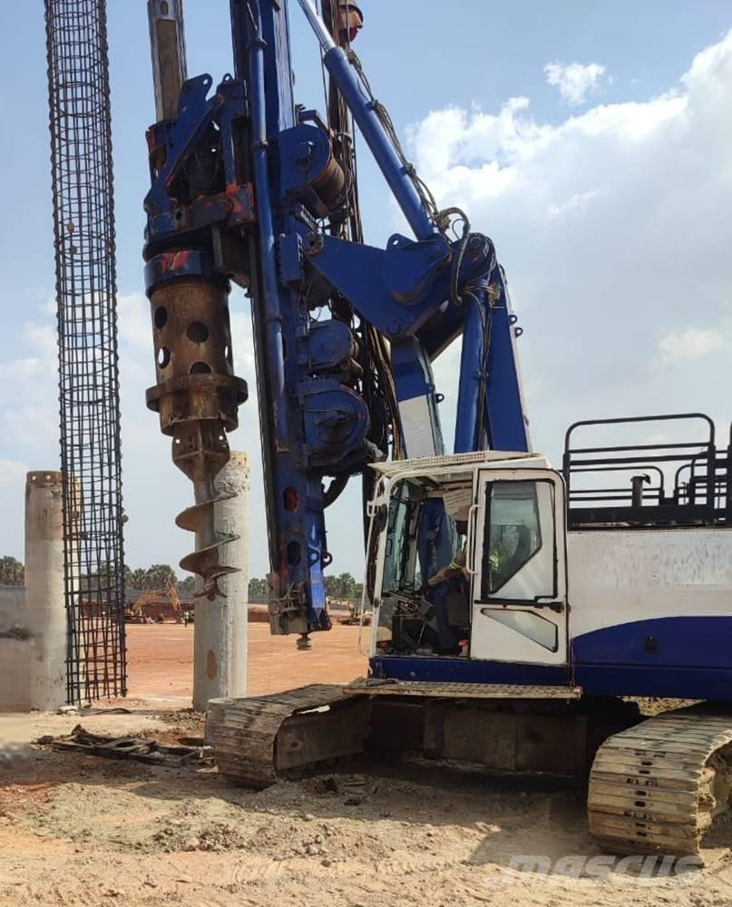 Bauer BG 18 H Polių kalimo technika