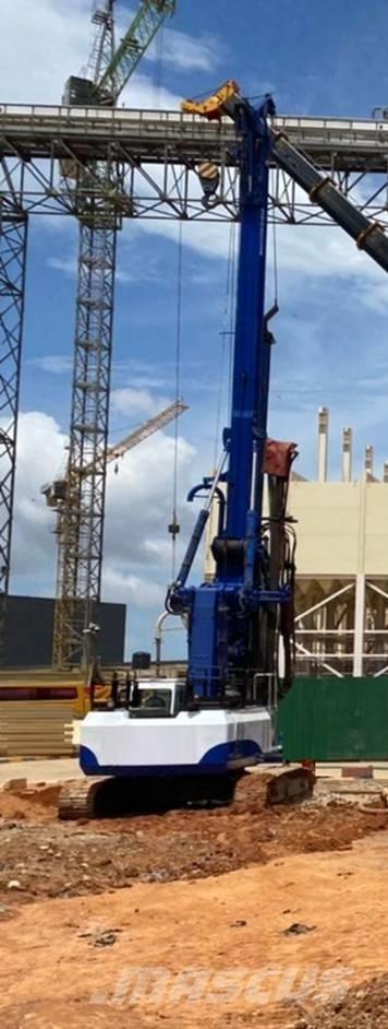 Bauer BG 18 H Polių kalimo technika