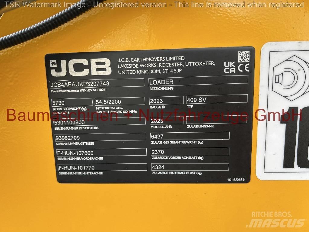 JCB 409 -gebraucht- Naudoti ratiniai krautuvai