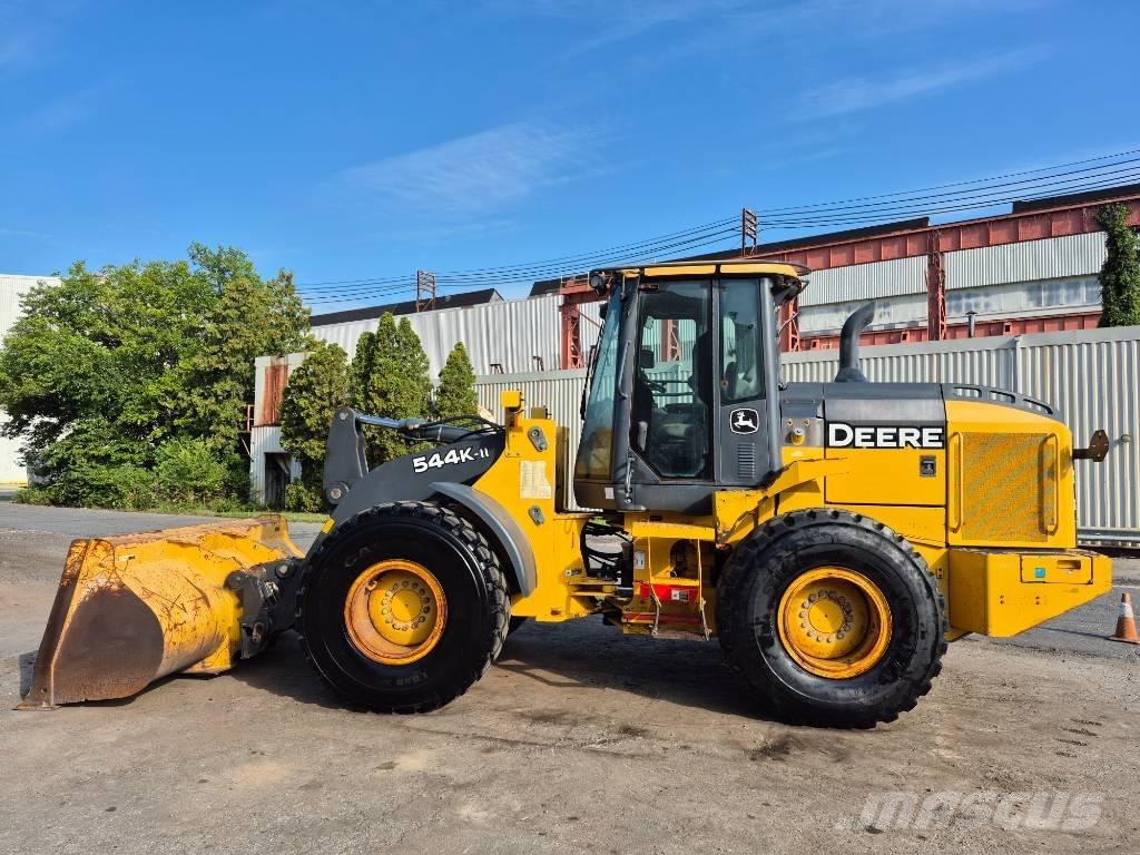 John Deere 544 K Naudoti ratiniai krautuvai