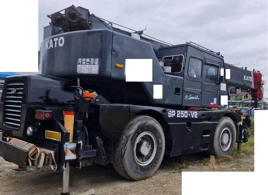 Kato KR 25 H V-2 Neapdoroto reljefo kranai