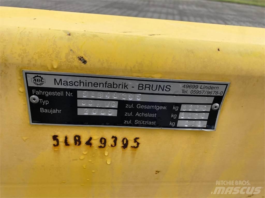 Bruns SW 7600 Derliaus nuėmimo kombainų priedai