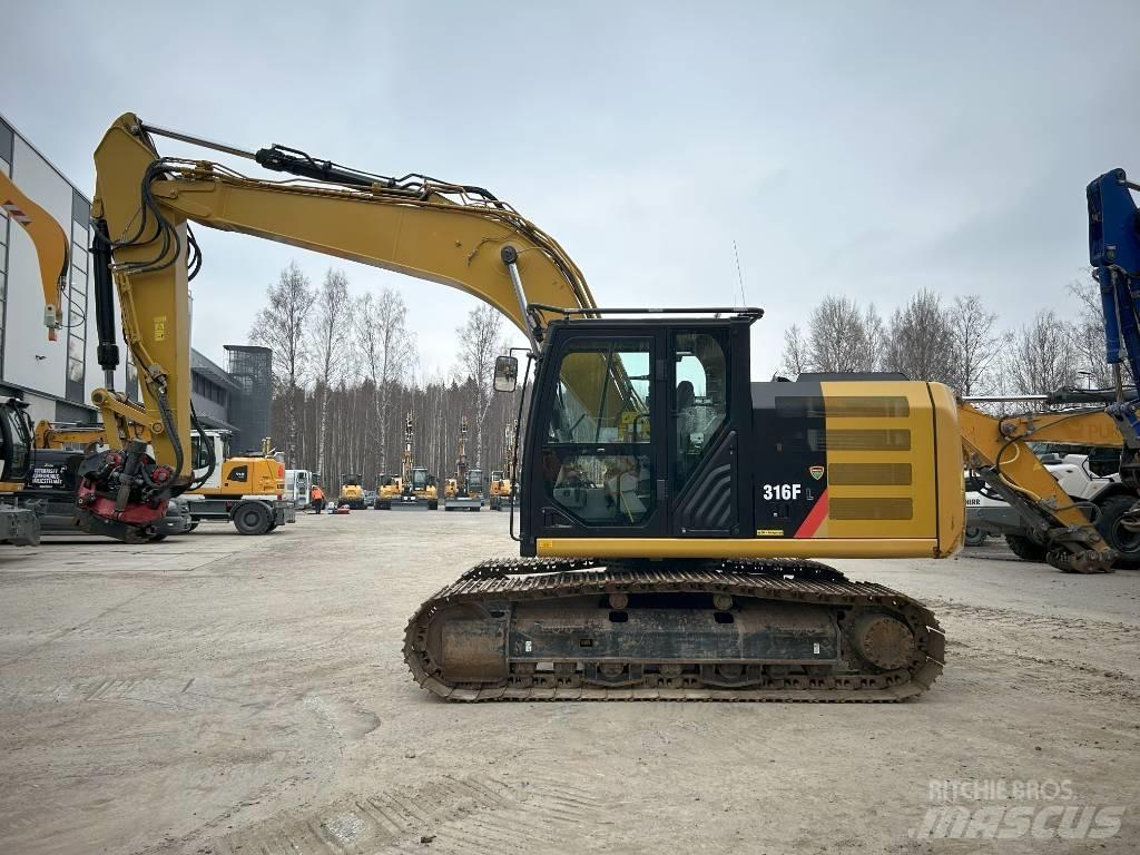 CAT 316 FL Vikšriniai ekskavatoriai
