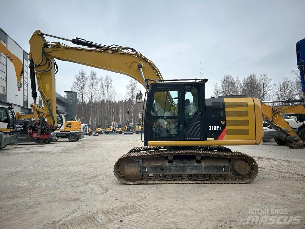 CAT 316 FL Vikšriniai ekskavatoriai