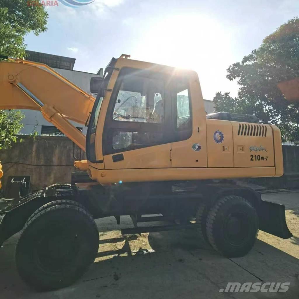 Hyundai r210w-7 Ratiniai ekskavatoriai