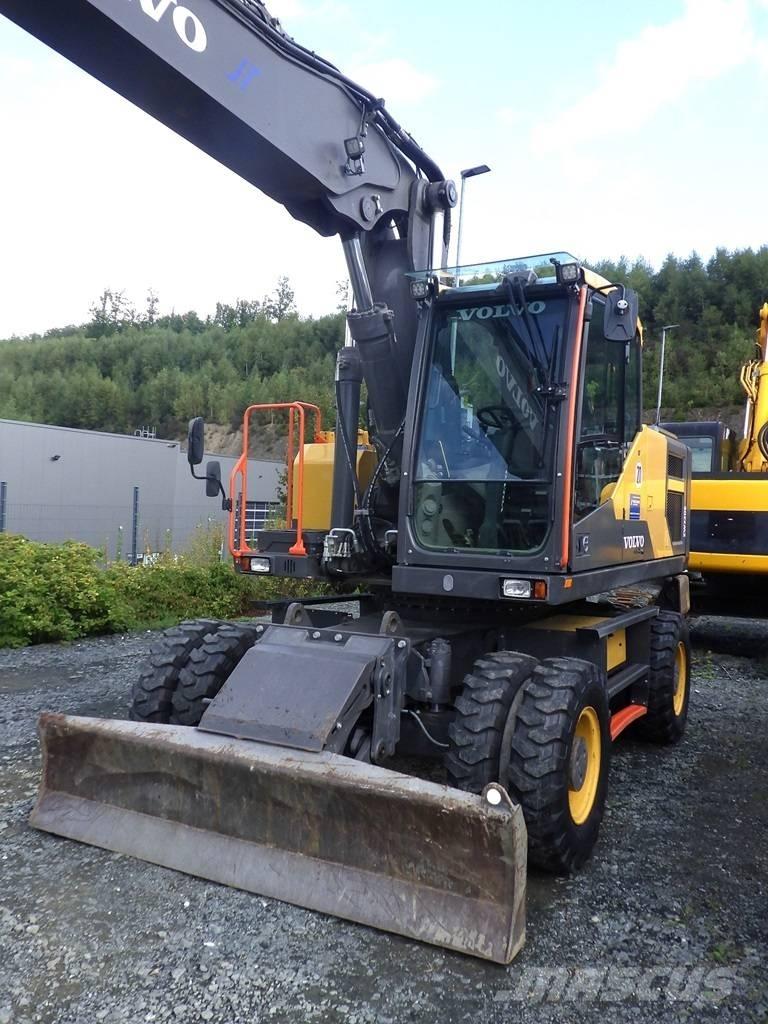 Volvo EW 220 E Ratiniai ekskavatoriai