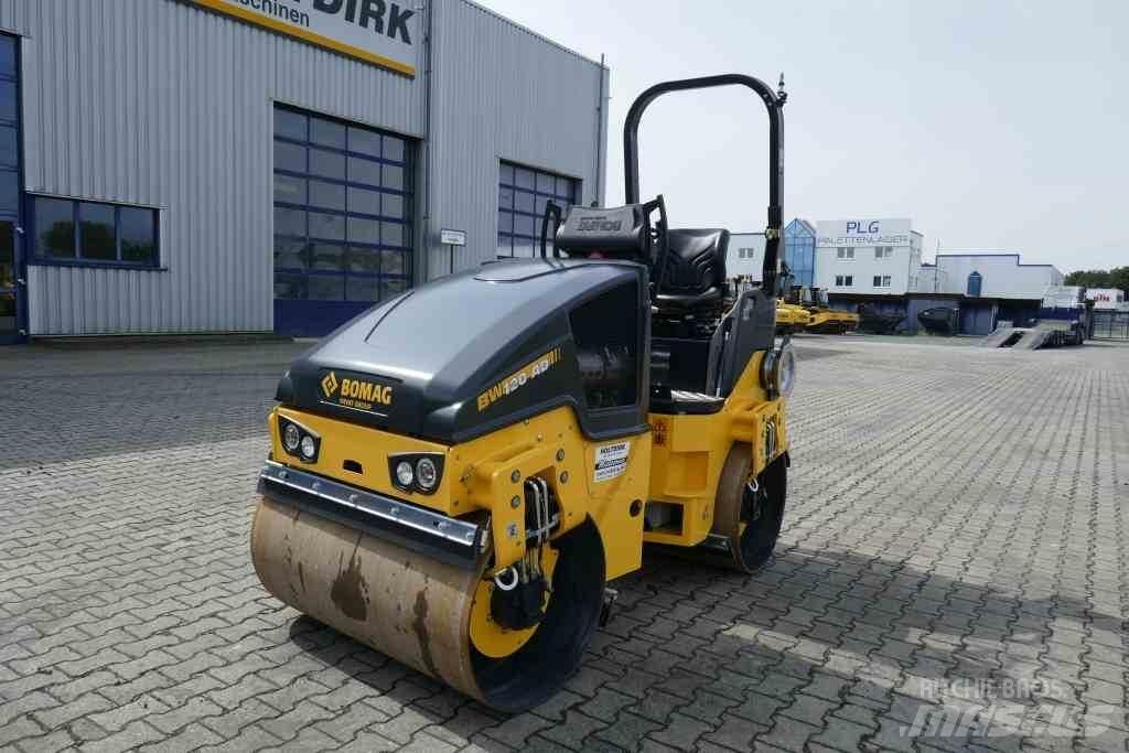 Bomag BW 120 AD-5 Maža asfalto klojimo technika