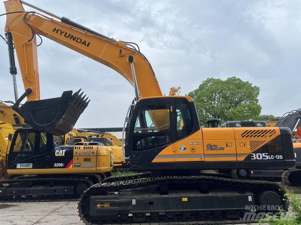Hyundai R305LC-9S Vikšriniai ekskavatoriai