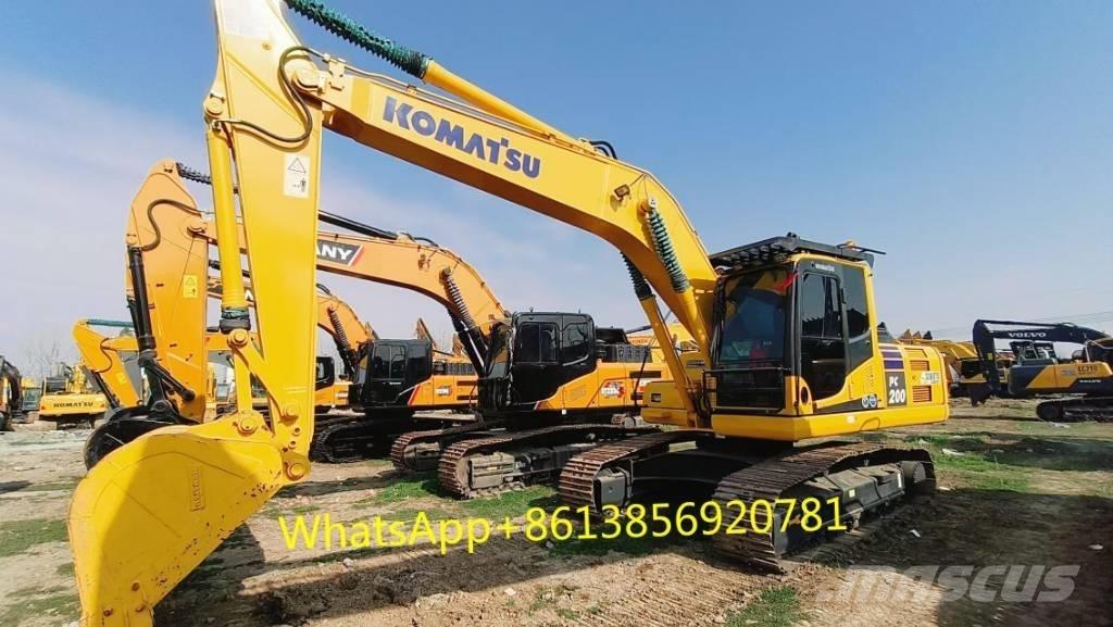 Komatsu PC 200-8 Vidutinės galios ekskavatoriai 7-12 t