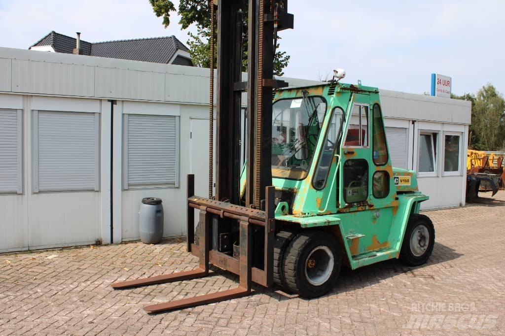 CAT V 150 Dyzeliniai krautuvai