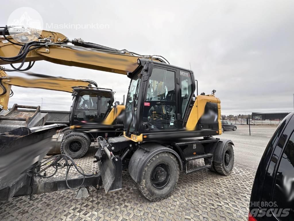 CAT M 315 Ratiniai ekskavatoriai