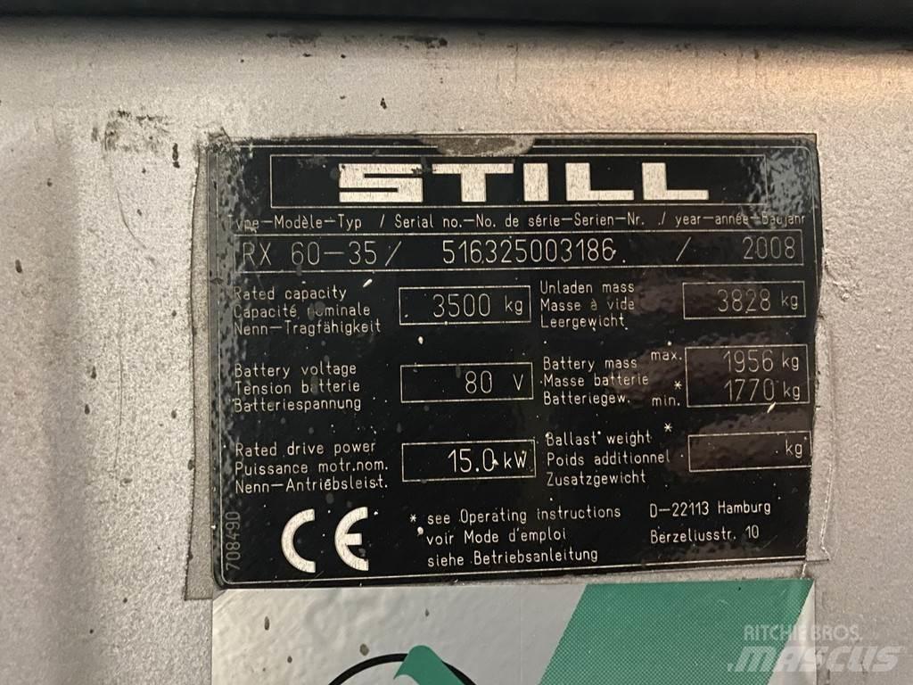 Still RX60-35 Elektriniai šakiniai krautuvai