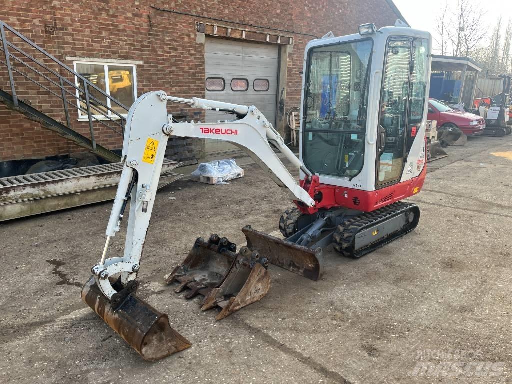 Takeuchi TB 216 Mini ekskavatoriai < 7 t