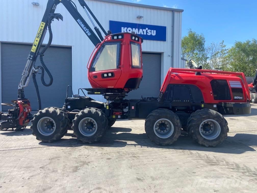 Komatsu 901XC Miško technika (Harvesteriai)