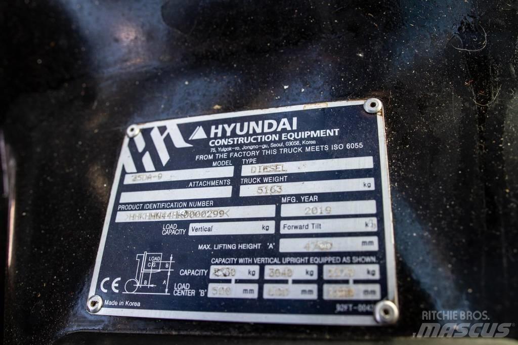 Hyundai 35 DA-9 Dyzeliniai krautuvai