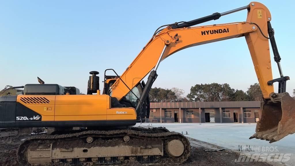 Hyundai R520L-9VS Vikšriniai ekskavatoriai