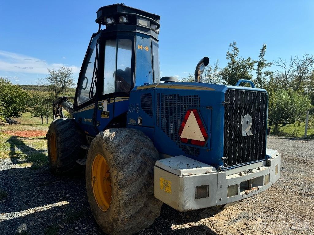 Rottne H8B Miško technika (Harvesteriai)