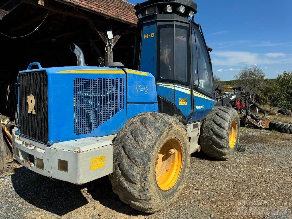 Rottne H8B Miško technika (Harvesteriai)