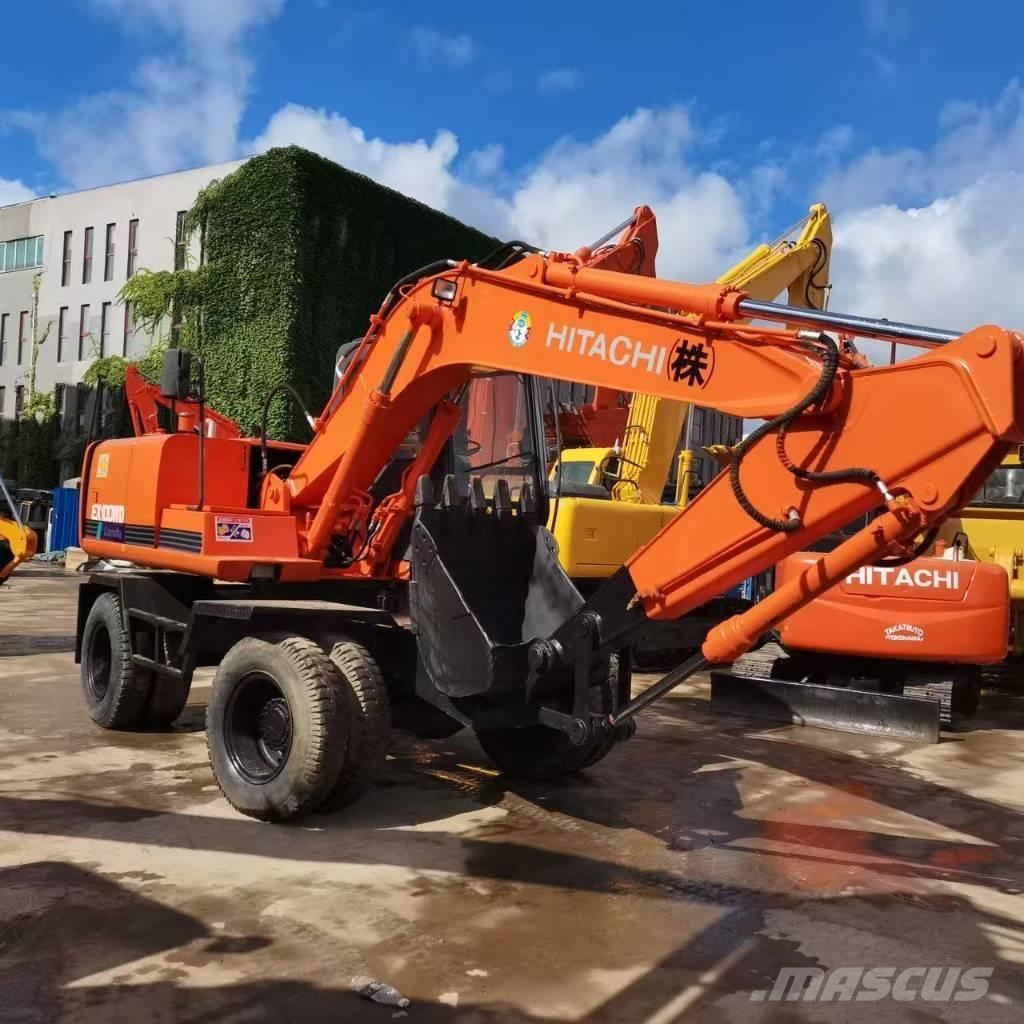 Hitachi EX 100 W D Ratiniai ekskavatoriai