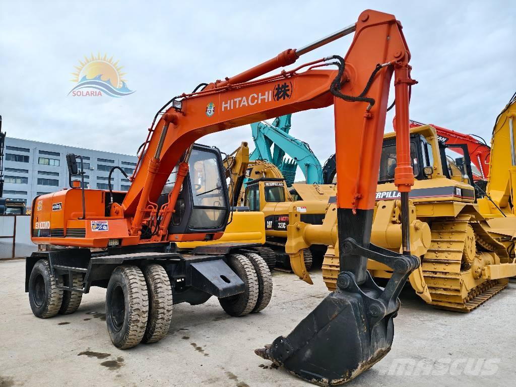 Hitachi EX 100 W D Ratiniai ekskavatoriai