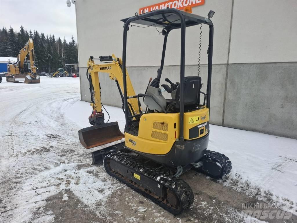 Yanmar Vio 17 Mini ekskavatoriai < 7 t