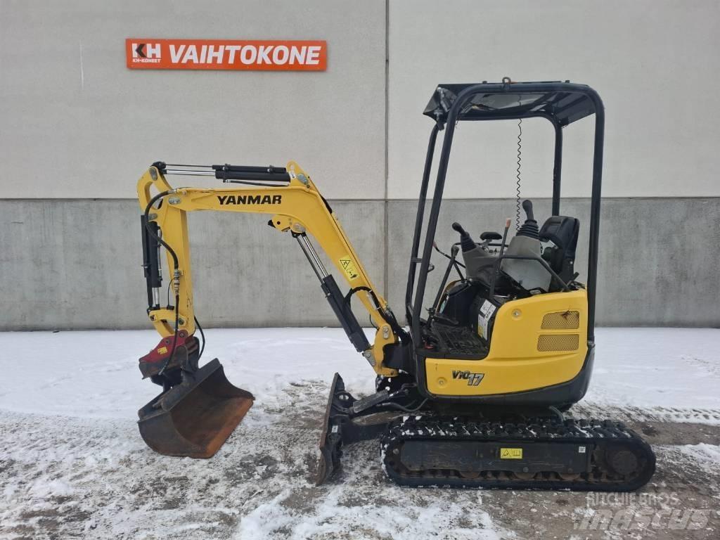 Yanmar Vio 17 Mini ekskavatoriai < 7 t