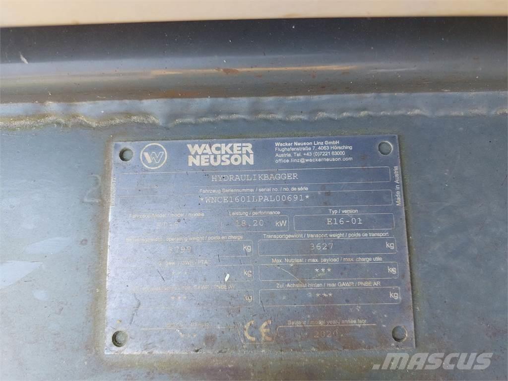 Wacker Neuson ET35 Vikšriniai ekskavatoriai